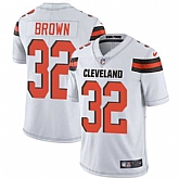 Nike Cleveland Browns #32 Jim Brown White NFL Vapor Untouchable Limited Jersey,baseball caps,new era cap wholesale,wholesale hats